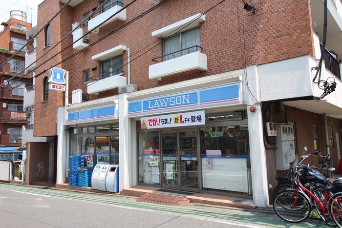 コンビニ　ローソン　不動前店（コンビニ）まで398m