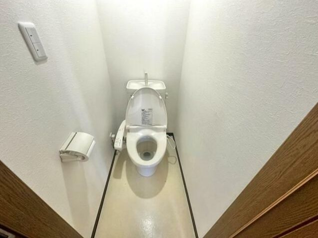 トイレ　ゆったりとした空間のトイレです
