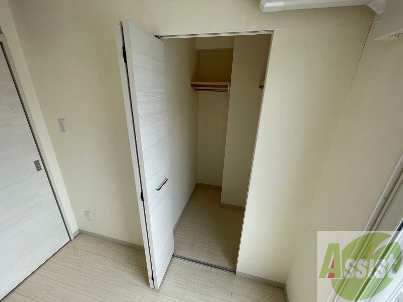 収納　収納もバッチリあるのでお部屋が片付きますよ！
