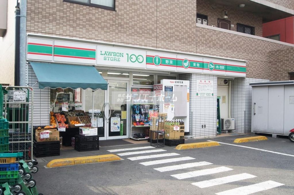 コンビニ　ローソンストア100所沢駅東口店（コンビニ）まで220m