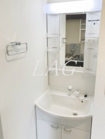 洗面設備　洗面台です。