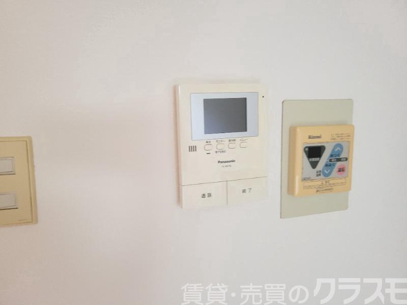 セキュリティ　来訪者が確認できるモニターホン♪