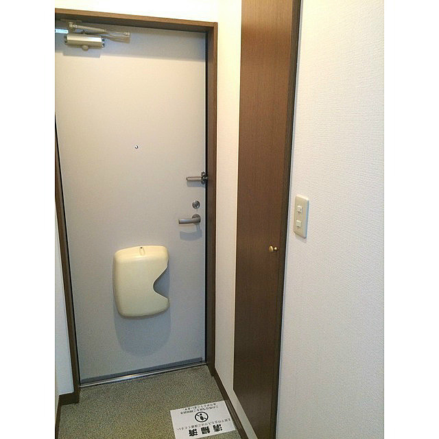 玄関　※写真は他号室です