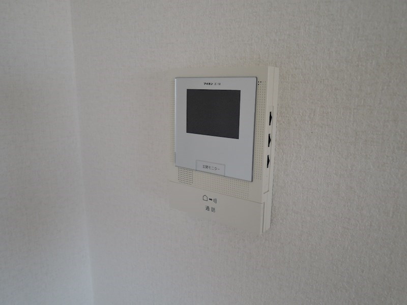セキュリティ　TVインターホンがあるので、来客時も安心♪