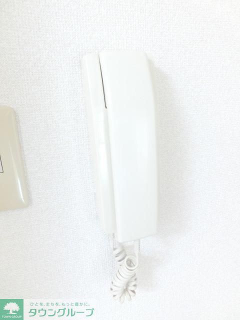 セキュリティ　インターホンです
