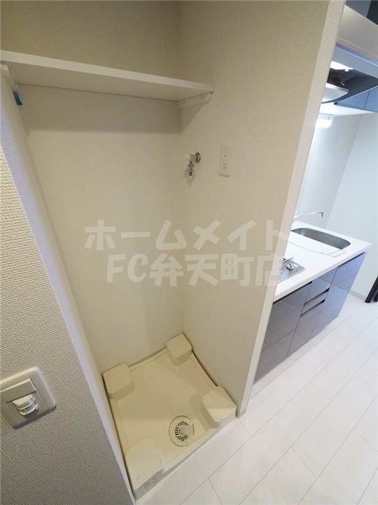 その他設備　室内洗濯置き場です