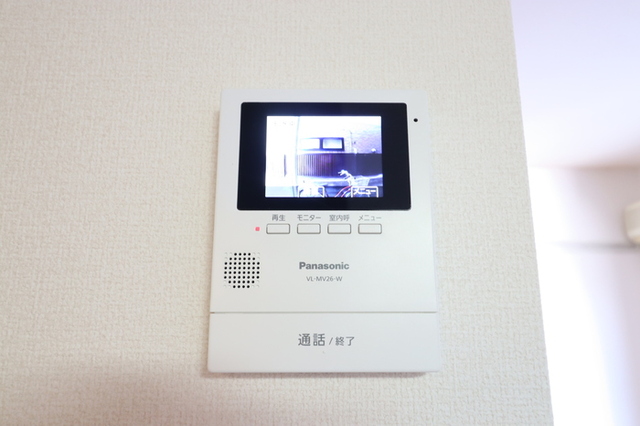 セキュリティ　モニター付きインターホン