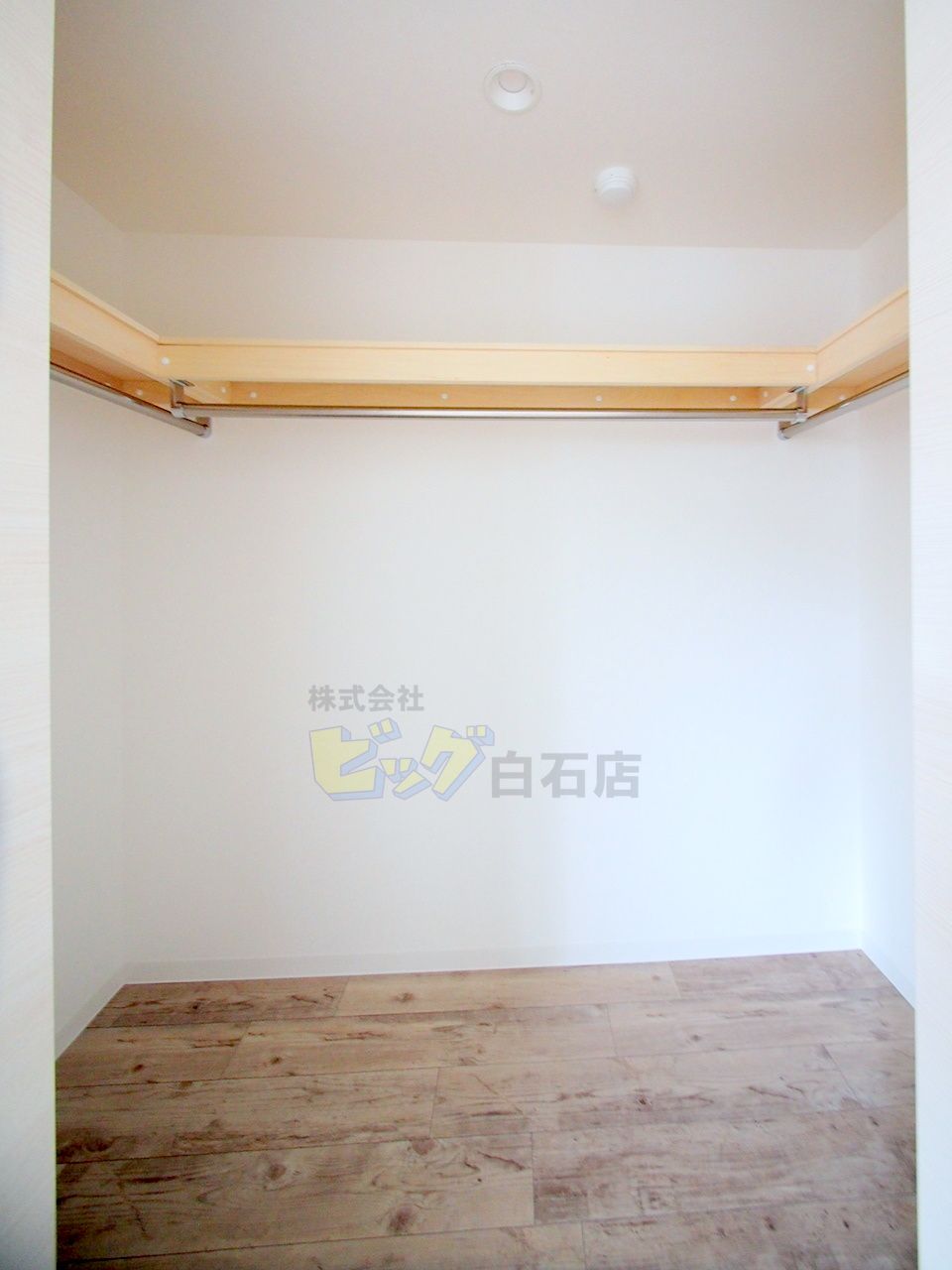収納　広々ウォークインクローゼット完備しています♪