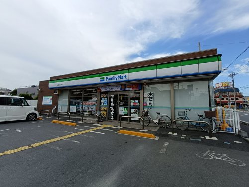 コンビニ　ファミリーマート 川口朝日三丁目店（コンビニ）まで497m