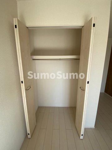 収納　たっぷりとした収納スペースです