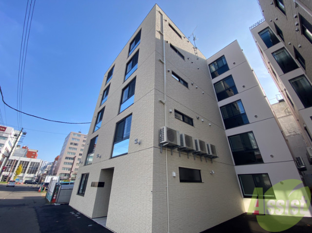 建物外観　札幌市中央区南５条「グリシーヌ南５条」