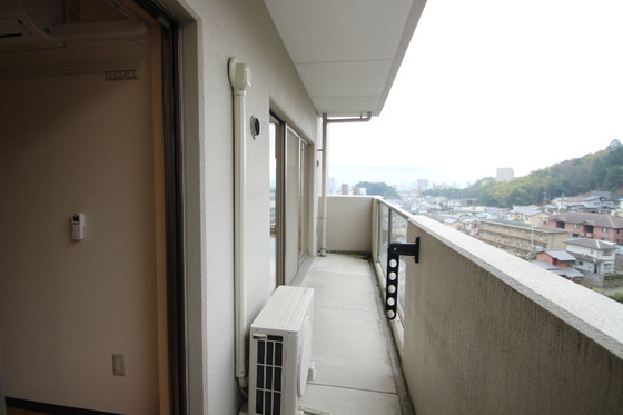 バルコニー　※別部屋の写真です