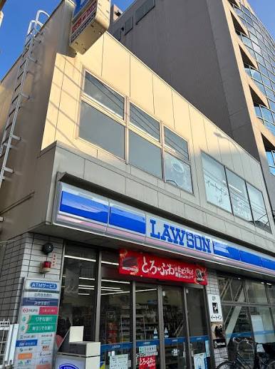 コンビニ　ローソン 江東区役所前店（コンビニ）まで831m