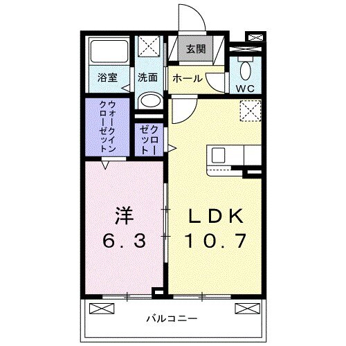 N・Sグランデの間取り写真