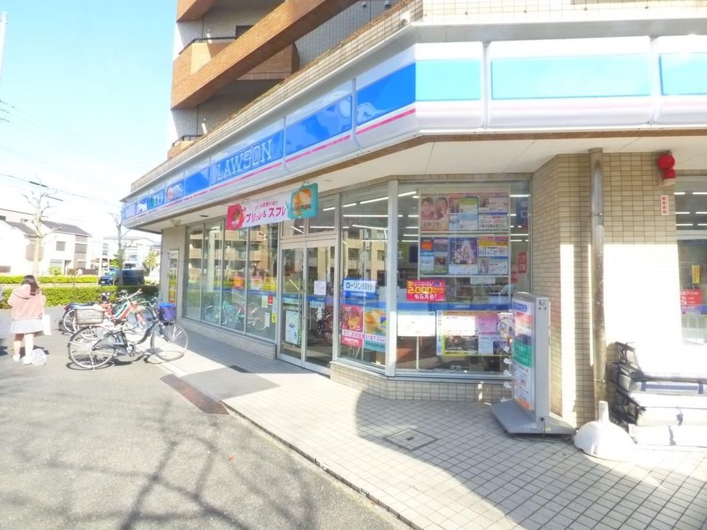 コンビニ　ローソン　東葛西九丁目店（コンビニ）まで340m