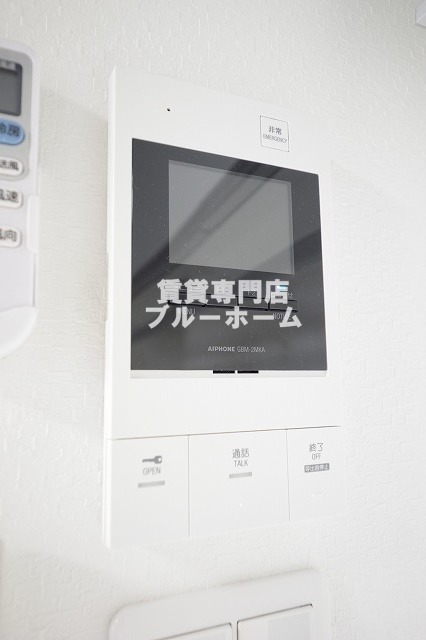 セキュリティ　モニター付きインターホン！