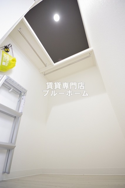 収納　大容量のウォークインクローゼット！