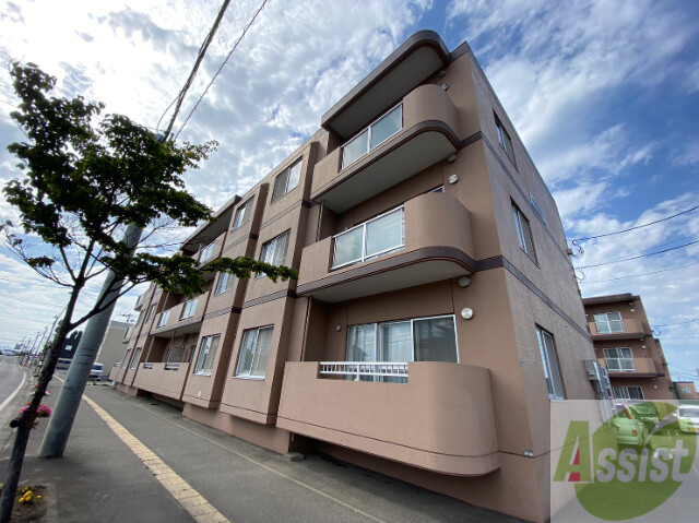 建物外観　札幌市北区篠路三条「ノーヴァ３２Ａ」