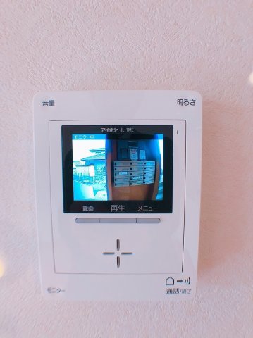 セキュリティ　防犯設備カラーTVモニターホン
