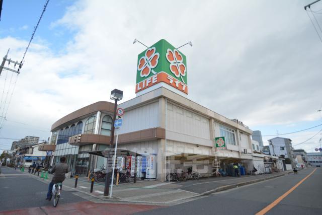 スーパー　ライフ　御崎店（スーパー）まで476m