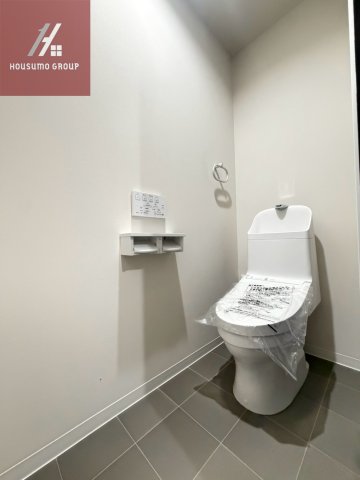 トイレ　ゆったりとした空間のトイレです