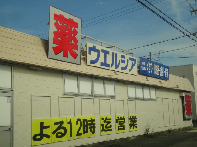 ドラックストア　ウエルシア浜松三方原店（ドラッグストア）まで786m
