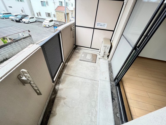 バルコニー　※別部屋の写真です