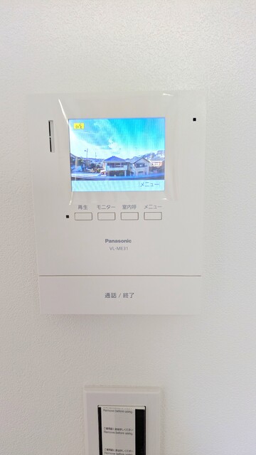セキュリティ　ＴＶモニター付ドアホン