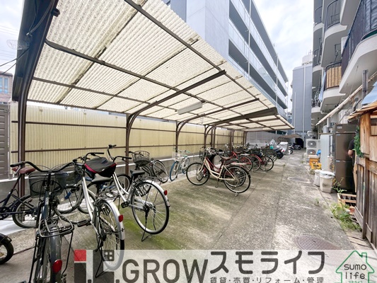 阪神本線 青木駅 徒歩4分 4階建 築55年の外観写真