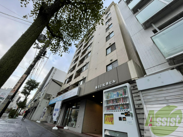 建物外観　札幌市中央区南７条西「第８２松井ビル」