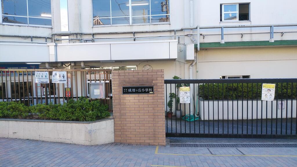 小学校　板橋区立成増ケ丘小学校（小学校）まで546m