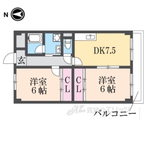 アビタ・コアIIの間取り写真