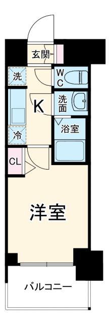 メイクスアート大曽根の間取り写真