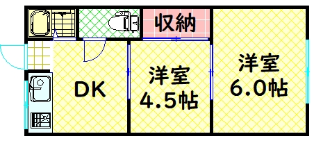川崎マンションの間取り写真