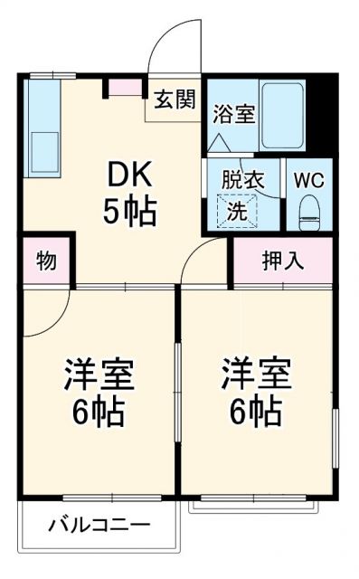 タウニーAの間取り写真