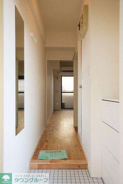 ライオンズマンション旗の台の玄関写真
