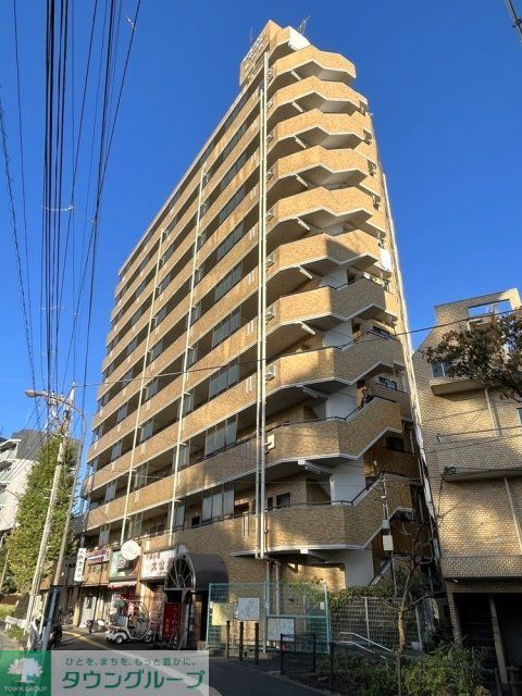 ライオンズマンション旗の台の外観写真