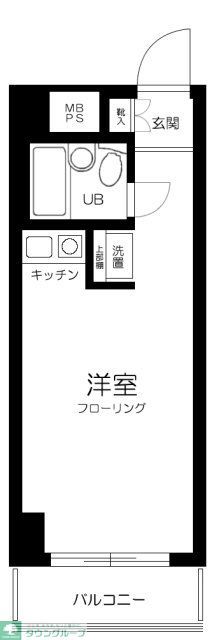 ライオンズマンション旗の台の間取り写真