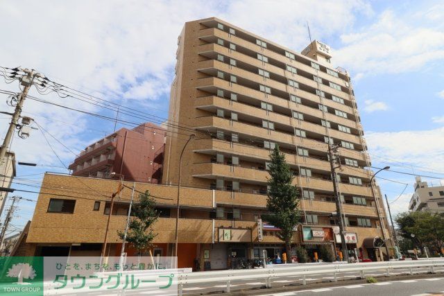 ライオンズマンション旗の台の外観写真