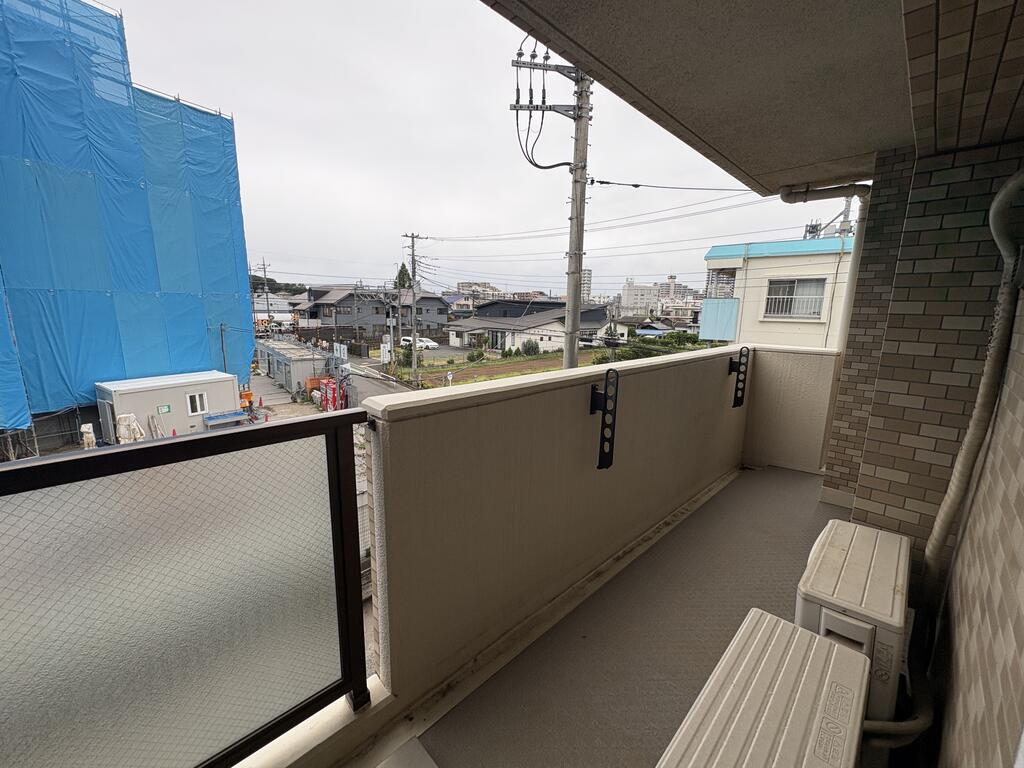 バルコニー　南西向きバルコニー