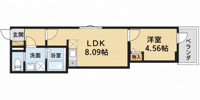 LIVFIT放出の間取り写真