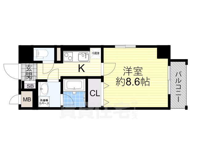 Adagioの間取り写真