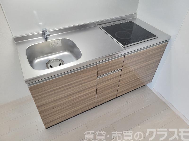 キッチン　２口ＩＨシステムキッチン♪