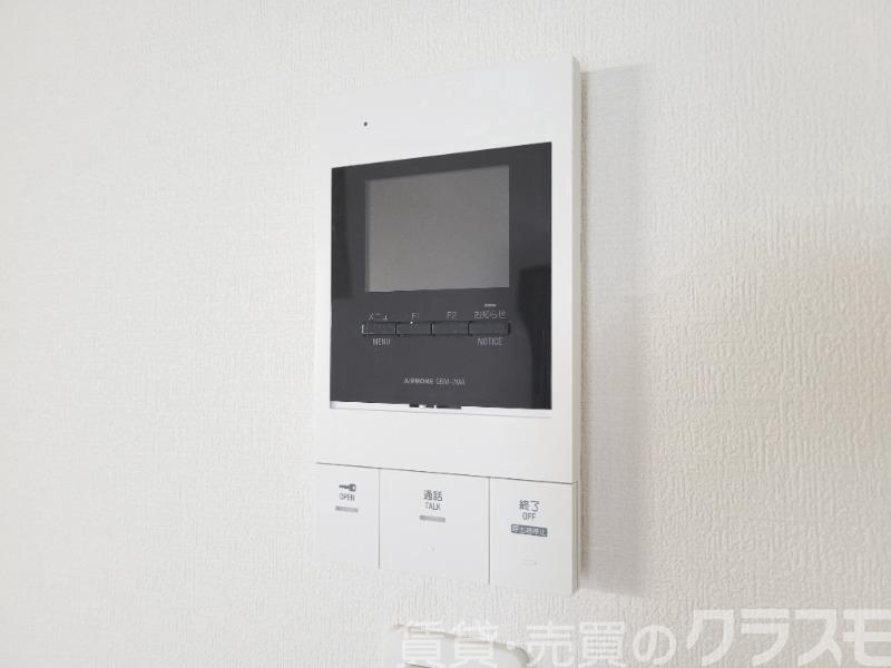 セキュリティ　来訪者が確認できるモニターホン♪