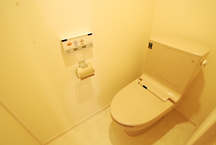 東急田園都市線 三軒茶屋駅 徒歩6分 3階建 築16年のトイレ写真