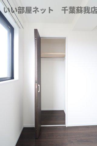 収納　たっぷりとした収納スペースです