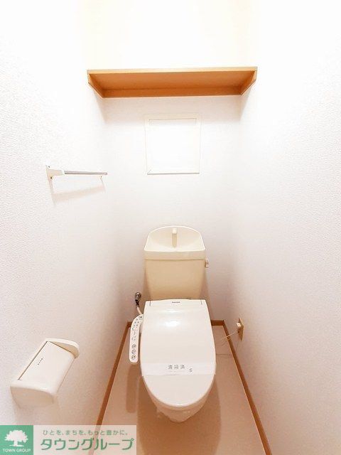 東武伊勢崎線 剛志駅 3階建 築23年のトイレ写真