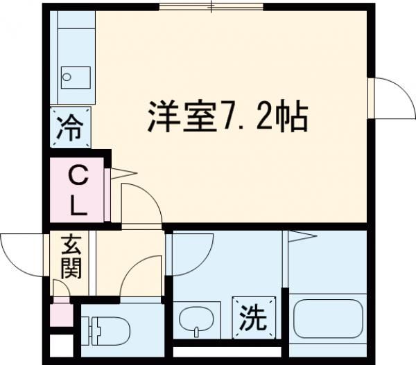 ラシェリールの間取り写真
