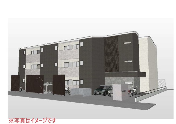 建物外観　完成予想図