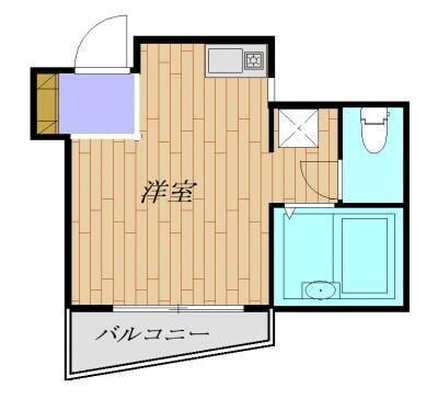 コンフォール小机B棟の間取り写真